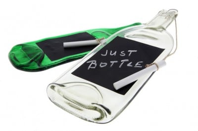 Notiz Flasche
