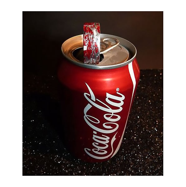 Ring aus Aludose Coca Cola