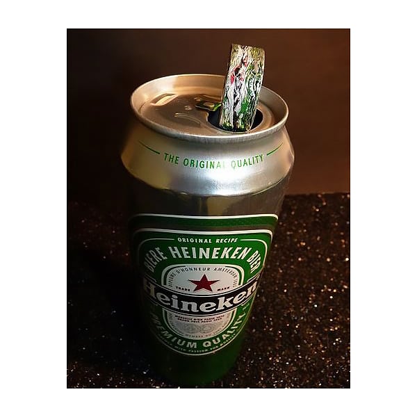Ring aus Aludose Heineke