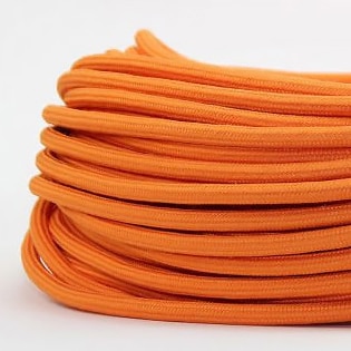 Textilkabel Orange