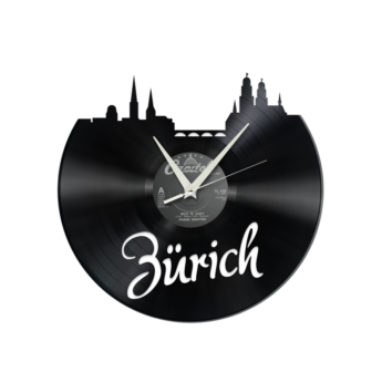 Schallplattenuhr Zürich