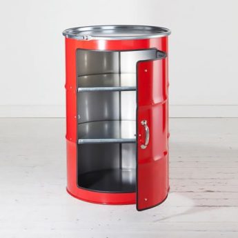 Schrank aus Oelfass | Just Bottle