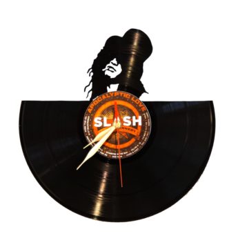 Schallplattenuhr Slash