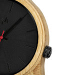 Quail Uhr aus Bambus 600×600